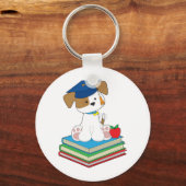 Niedlicher Welpenabschluss Schlüsselanhänger (Vorderseite)