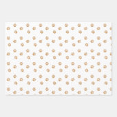 Niedlicher WelpenGeburtstag Geschenkpapier Set (Vorderseite 2)