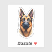 Niedlicher Welpenhund (4) Aufkleber (Blatt)