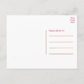 Niedlicher Welpenhund Alte englische Schafhündin G Postkarte (Rückseite)