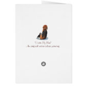 Niedlicher Welpenhund Beagle (Hinten)