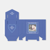 Niedlicher Welpenhund Foto Geburtstag Nummer 5 Bla Geschenkschachtel (Ungefaltet)