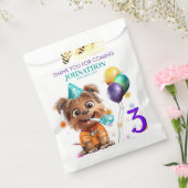 Niedlicher Welpenhund Geburtstagsparty Geschenktütchen (Versiegelt)