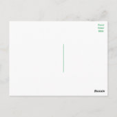 Niedlicher Welpenhund Golden Retriever Herzlichen  Postkarte (Rückseite)