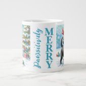 Niedlicher Welpenhund Labrador Retriever Jumbo-Tasse (Vorderseite)