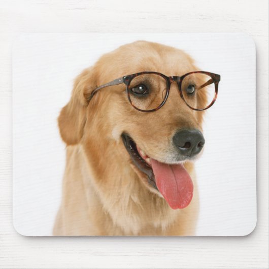 Niedlicher Welpenhund Lover Geschenk Golden Retrie Mousepad (Vorne)