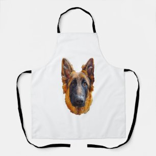 Niedlicher Welpenhund Schürze