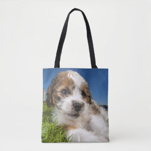 Niedlicher Welpenhund (Shitzu) Tasche