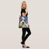 Niedlicher Welpenhund (Shitzu) Tasche (Am Model)
