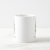 Niedlicher Welpenhund Spirituosen machen Urlaub Kaffeetasse (Mittel)