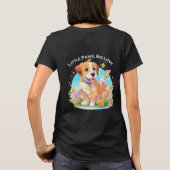 Niedlicher Welpenhund T-Shirt (Rückseite)