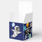 Niedlicher Weltraum 1. Geburtstag Vielen Dank Geschenkschachtel (Geöffnet)