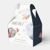 Niedlicher Weltraum starrt die Planeten jedes Lebe Geschenkschachtel (Rückseite)