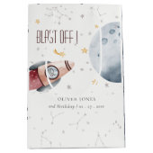 Niedlicher Weltraum starrt die Planeten jedes Lebe Mittlere Geschenktüte (Vorderseite)