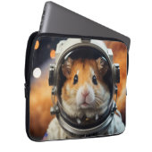 Niedlicher Weltraumamster Laptopschutzhülle (Vorne Rechts)