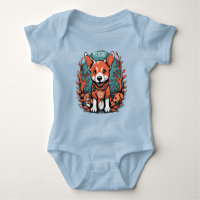 Niedlicher Weltraumhund Welpenwelpen-T - Shirt