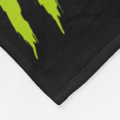Niedlicher Werwolf Wolf und Anime-Horror Lycanthro Fleecedecke (Ecke)