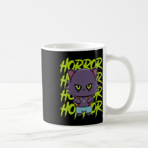 Niedlicher Werwolf Wolf und Anime-Horror Lycanthro Kaffeetasse