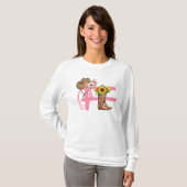 Niedlicher Western Chic T-Shirt (Vorne ganz)
