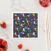 Niedlicher Western Cowgirl Paper Napkins Serviette (Beispiel)