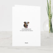 Niedlicher Western Happy Vatertag Kühe Kälber Karte (Rückseite)