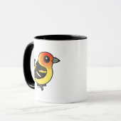 Niedlicher Western Tanager Tasse (Vorderseite Links)