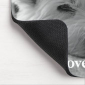 Niedlicher Westhochland-Terrier-Hund Mousepad (Ecke)