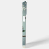 Niedlicher Whimisky Weihnachten/Winterschneemann Case-Mate iPhone Hülle (Rückseite / Rechts)