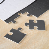 Niedlicher Whimsical Bear Illustration Individuell Puzzle (Seite)