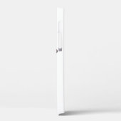 Niedlicher Whimsical Brown Hund Heften Case-Mate iPhone Hülle (Rückseite / Links)