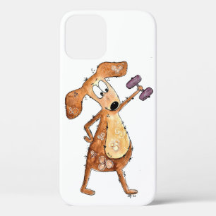 Niedlicher Whimsical Brown Hund Heften Case-Mate iPhone Hülle