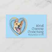 Niedlicher Whimsical Dog Trainer Visitenkarte (Vorderseite)