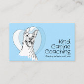 Niedlicher Whimsical Dog Trainer Visitenkarte (Vorderseite)
