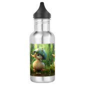 Niedlicher Whimsical Duck Mushroom Hat Personalisi Edelstahlflasche (Links)
