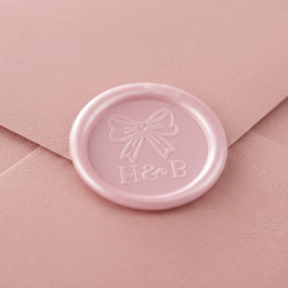Niedlicher Whimsical Eleganter Handgezeichneter Ch Wax Seal Stamp