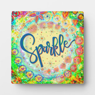 Niedlicher Whimsical Fun Inspiration Fotoplatte