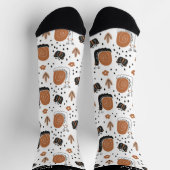 Niedlicher Whimsical Garden Schnecken Schmetterlin Socken (Oben)