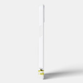 Niedlicher Whimsical Green Frosch unter einer rote Case-Mate iPhone Hülle (Rückseite / Rechts)