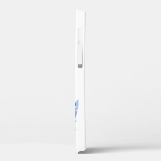 Niedlicher Whimsikaler Hund auf der Surfboard Case-Mate iPhone Hülle (Rückseite / Links)