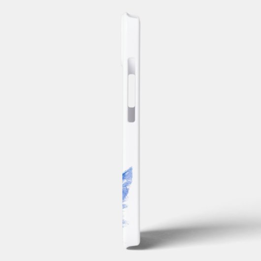 Niedlicher Whimsikaler Hund auf der Surfboard Case-Mate iPhone Hülle (Rückseite / Links)