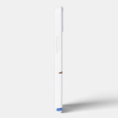 Niedlicher Whimsikaler Hund auf der Surfboard Case-Mate iPhone Hülle (Rückseite / Rechts)