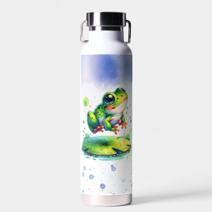Niedlicher Whimsikfrosch   Funny Toad Pub Trinkflasche