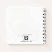 Niedlicher whimsischer Astronaut, Planet-Weltraum, Notizblock (Rückseite)