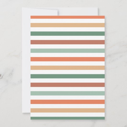 Niedlicher Whimsischer Bär Camping Geburtstag Einladung (Rückseite)