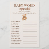 Niedlicher Whimsischer Bär Flyer (Vorne)