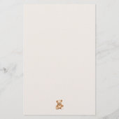 Niedlicher Whimsischer Bär Flyer (Hinten)