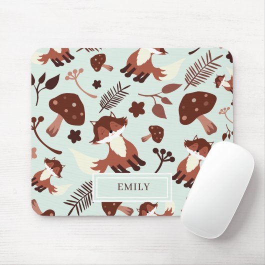 Niedlicher Whimsischer Fox Mousepad (Mit Mouse)