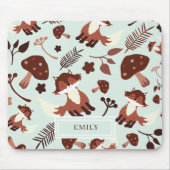 Niedlicher Whimsischer Fox Mousepad (Vorne)