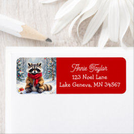 Niedlicher Whimsischer Raccoon