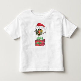 Niedlicher Whimsischer Weihnachtsbird Kleinkind T-shirt